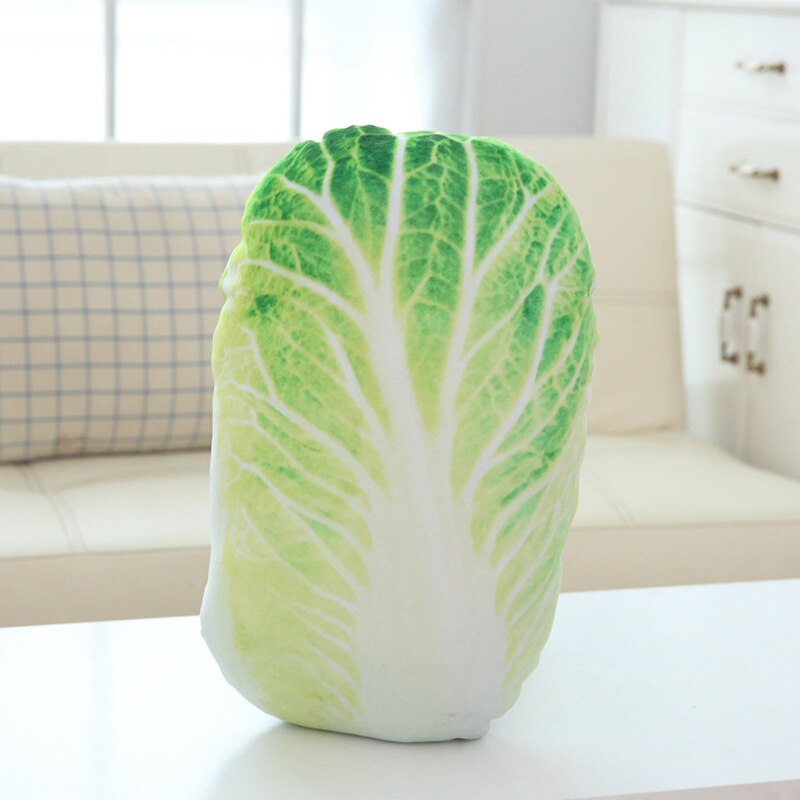 40-60cm Simulation Vegetable Pillow Cushion Vegetable Plush Dolls Potato Broccoli Cabbage Pea Pepper Plush Toy Creative Home