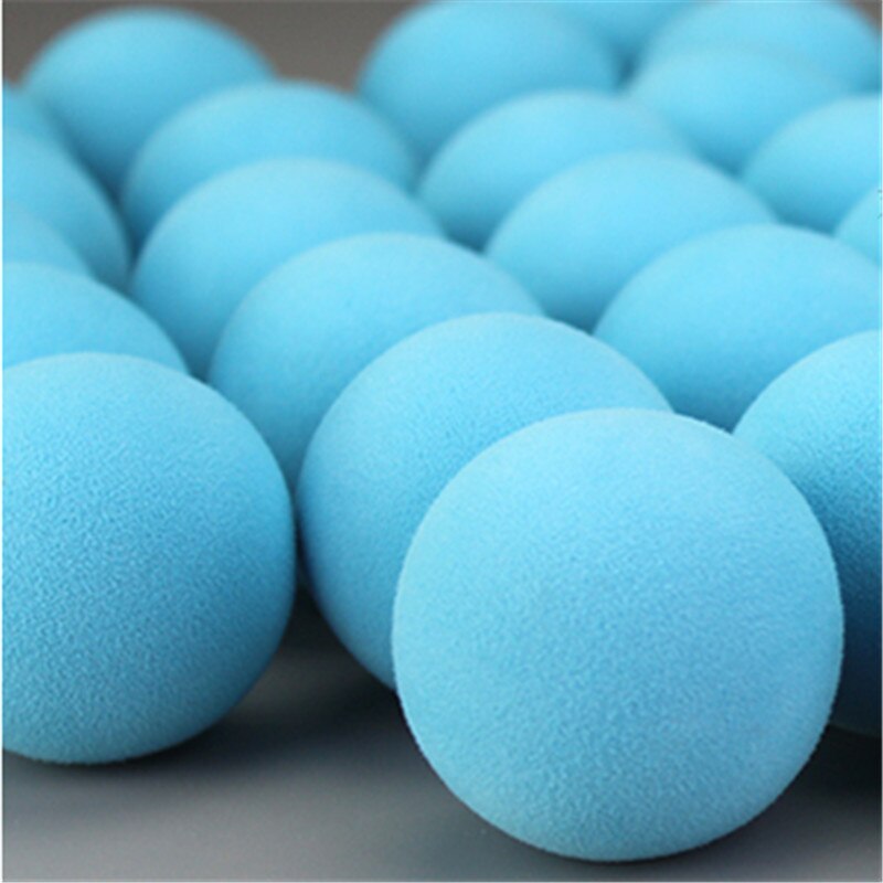 30pcs 42mm EVA Foam Golf Soft Sponge Monochrome Balls for Outdoor Golf Practice Balls for Golf/Tennis Training Solid 9 Colors