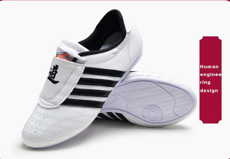 Taekwondo Shoes White Men's Sneaker Breathable Kung Fu Wushu Shoes Taichi Karate Martial Arts Wrestling Sneakers Kids Taekwondo
