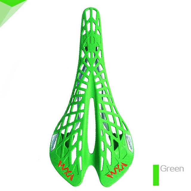 VXM Bicycle Saddle Road Bicycle Mountain Bike Saddle Cycling Breathable Spider Ergonomic Hollow Front Seat Mat Bicycle Parts