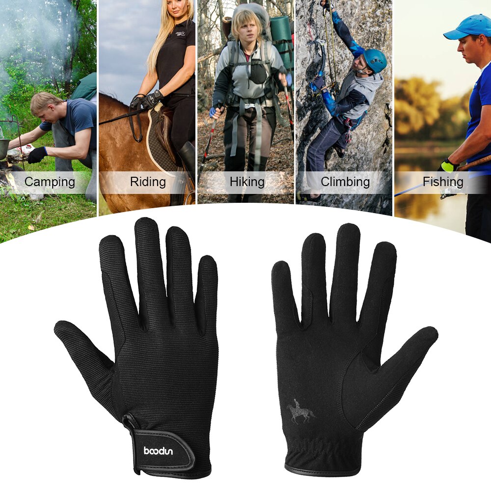 Professional Horse Riding Gloves Equestrian Horseback Riding Gloves for Men Women Lightweight Breathable Riding Gloves