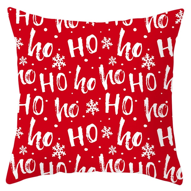 45x45cm Santa Claus Christmas Pillowcase Merry Christmas Decor for Home Christmas Ornament Xmas