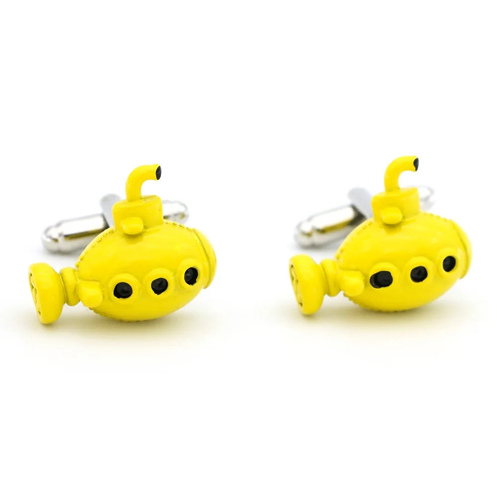 28 Styles Option New Arrival Men's Fashion Cufflinks Red Color Novelty Fire Engine Design Cuff Links retail