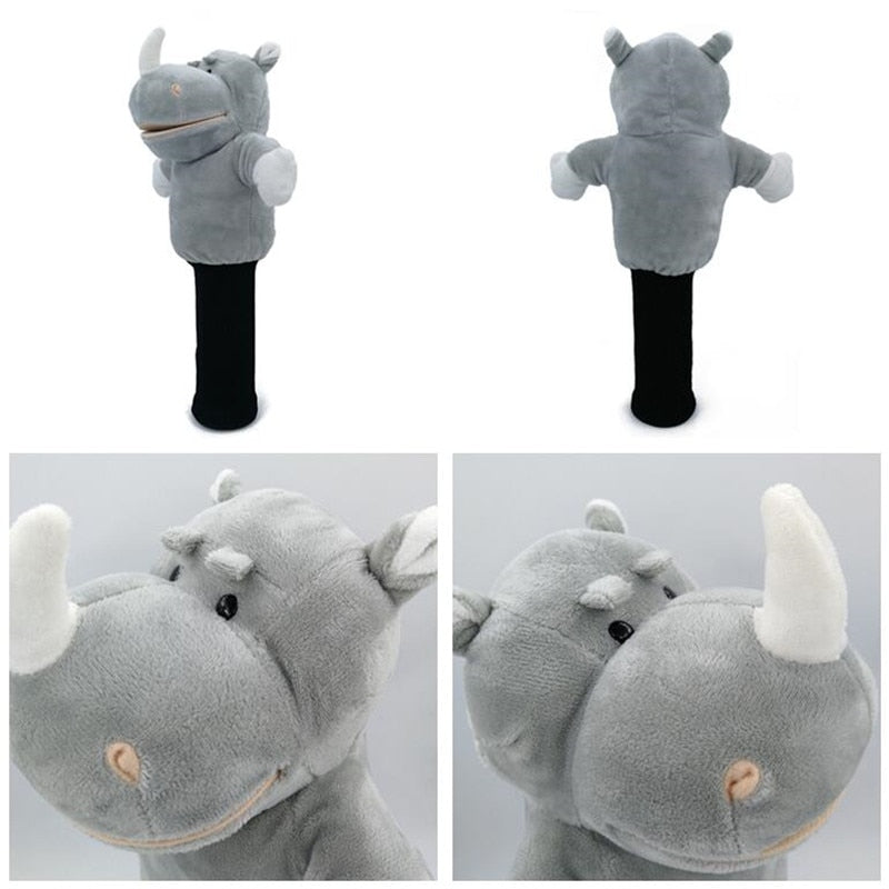 All Kinds of Animals Golf Head Covers Fit Up to Fairway Woods Men Lady Golf Club Cover Mascot Novelty Cute