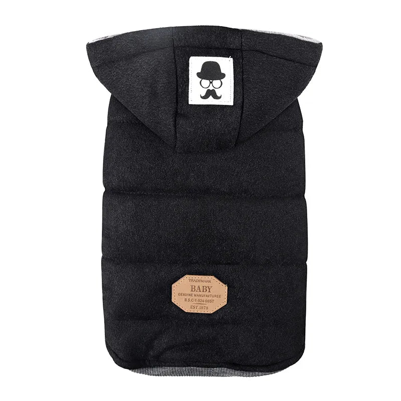 Winter Warm Pet Dog Clothes Hooded Thick Warm Clothes Cotton Cat Puppy Dogs Coat Jackets Chihuahua Yorkie Clothing S-Xxl