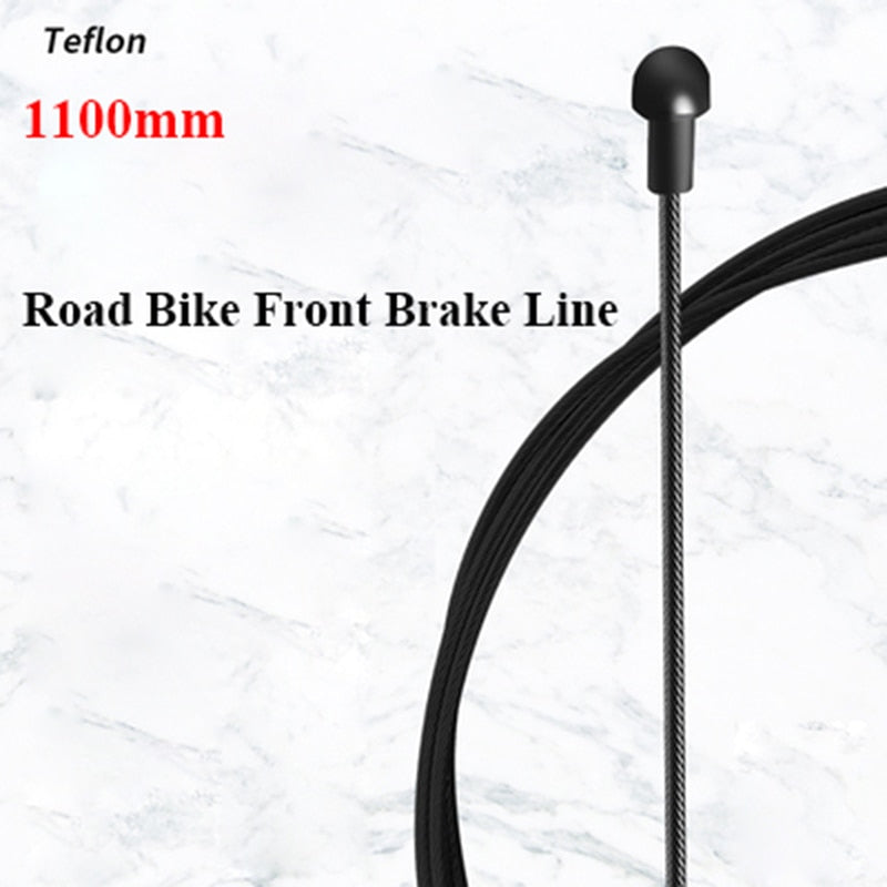 Bicycle Brake Cable Shift Stay Wire Steel Wire Brake Cable Speed Transmission Derailer Accessories 2100mm 1550mm 1700mm 1100mm