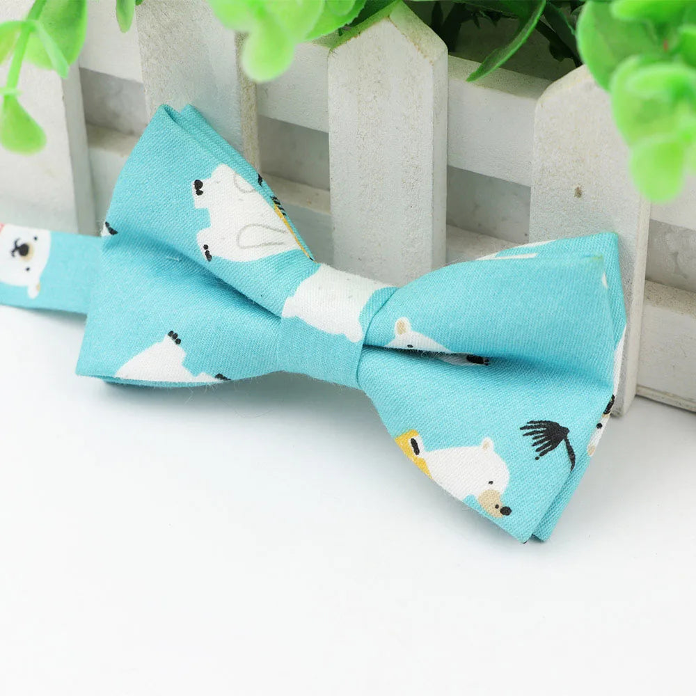 Classic Baby Kid Bow Ties Boy Children Pre Tie Tuxedo Bowties Pet Dog Cat Duck Fish Necktie Butterfly