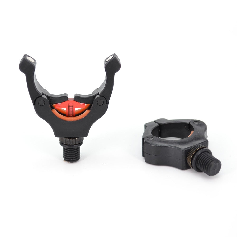 Hirisi Carp Fishing Rod Rest Head Gripper for Rod Pod Holder With Magic Magnet Clips Keep Fishing Rod