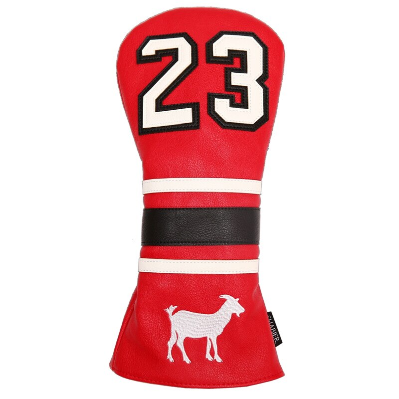 Golf Driver Headcover With Tail for Man Women PU Leather Cartoon Style Lovely Golf Driver Cover