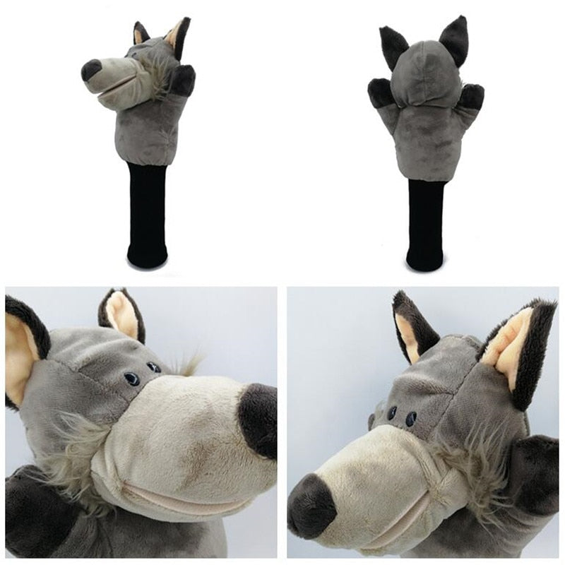 All Kinds of Animals Golf Head Covers Fit Up to Fairway Woods Men Lady Golf Club Cover Mascot Novelty Cute