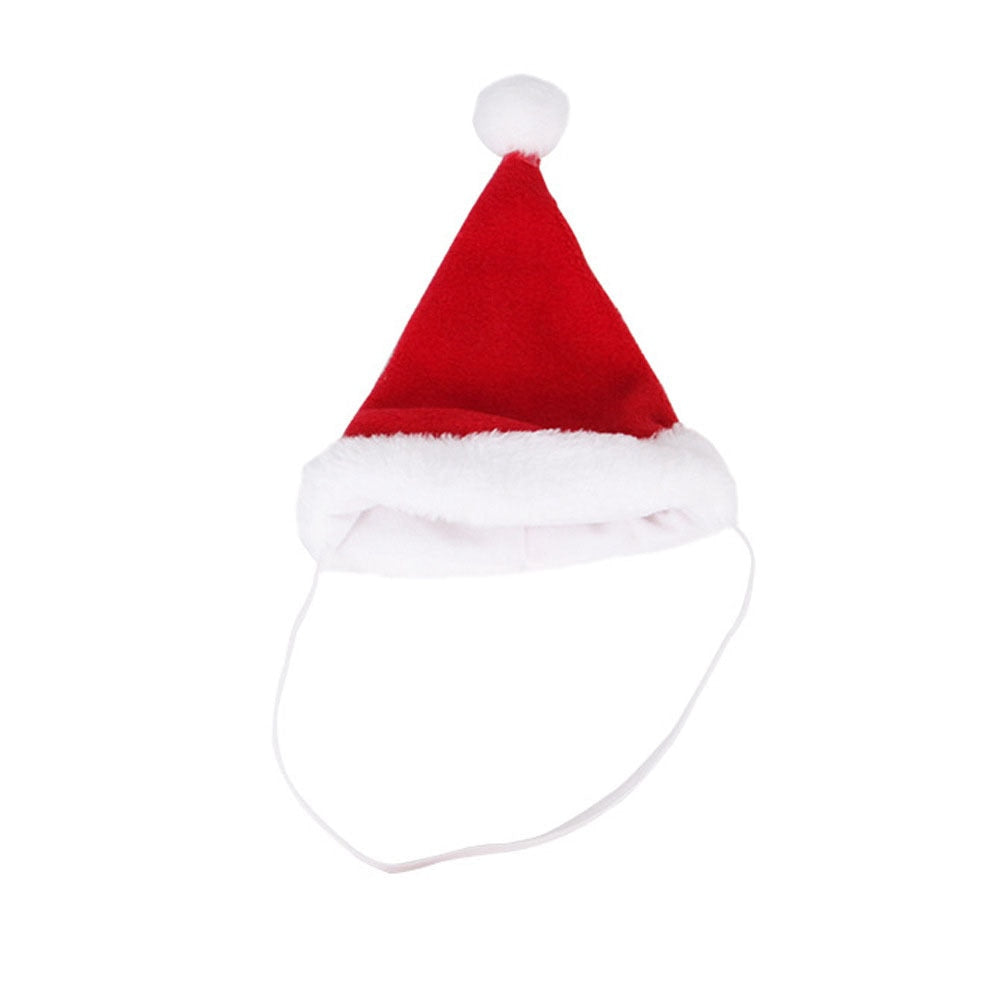 Christmas Hat Halloween Pet Costume for Cat Dog Puppy Costumes Scarf New Year Santa Winter Cosplay Halloween Dog Cat Supply