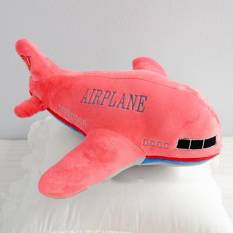 Simulation Plush Cat Rocket Airplane Toy Stuffed Lifelike Transportation Pillow Creative Boy Home Decor Toys for Children