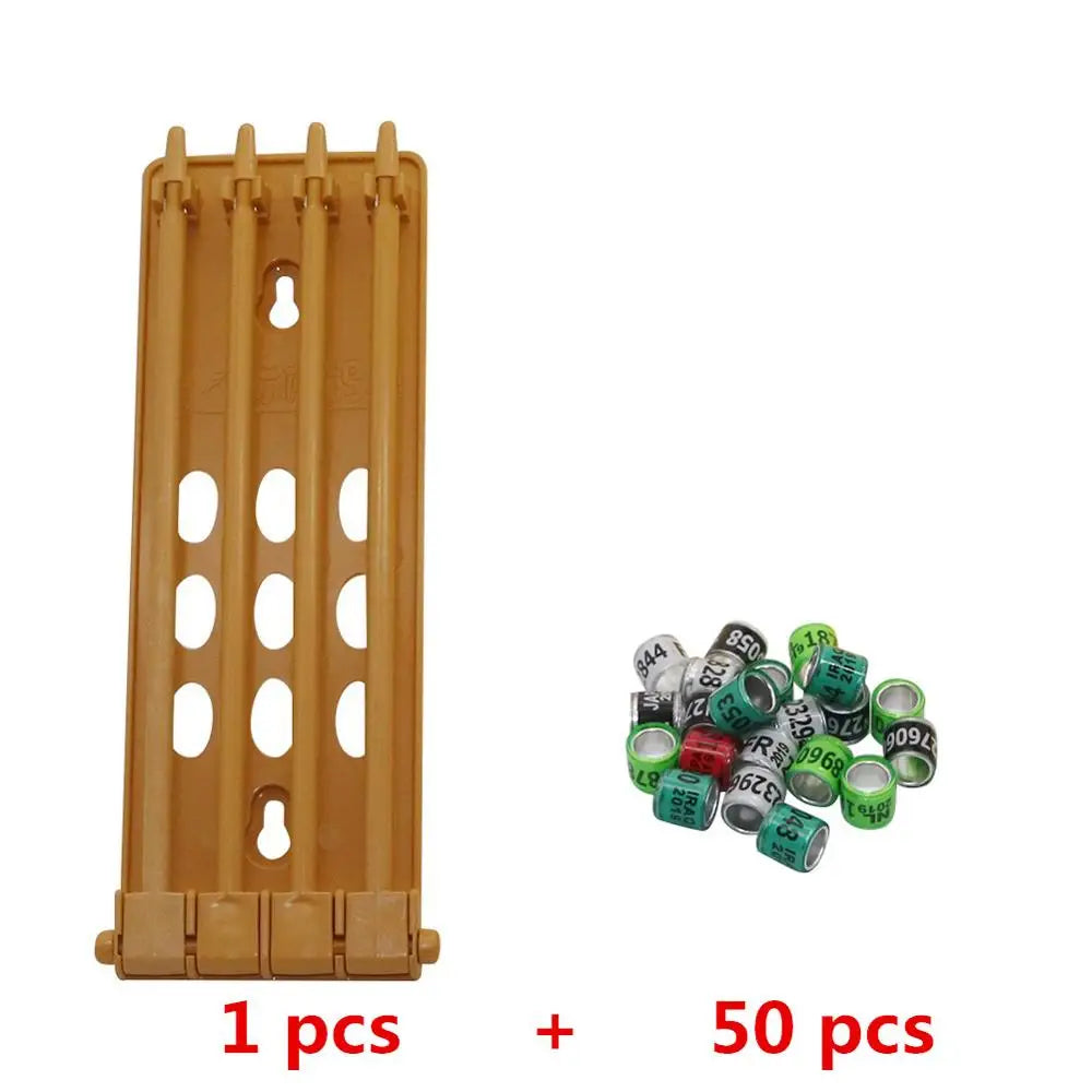 Pigeon Birds Parrot Rings Stand Birds Training Articles New Racing Pigeon Foot Place Pigeon Leg Ring Holder Bands Rack