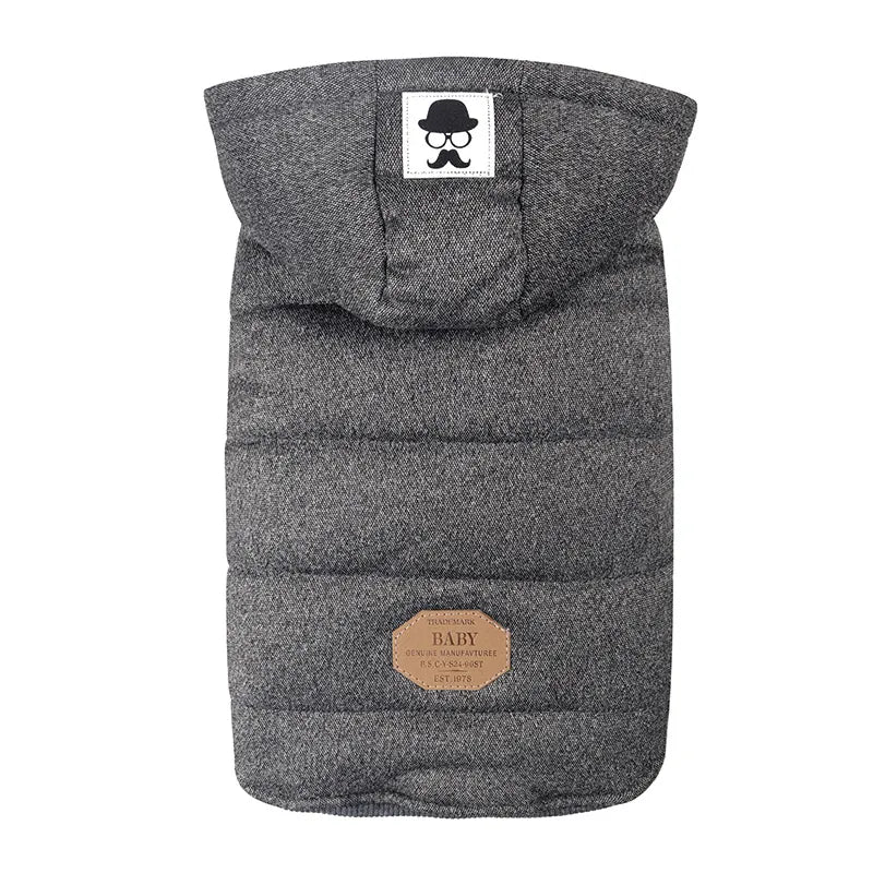Winter Warm Pet Dog Clothes Hooded Thick Warm Clothes Cotton Cat Puppy Dogs Coat Jackets Chihuahua Yorkie Clothing S-Xxl