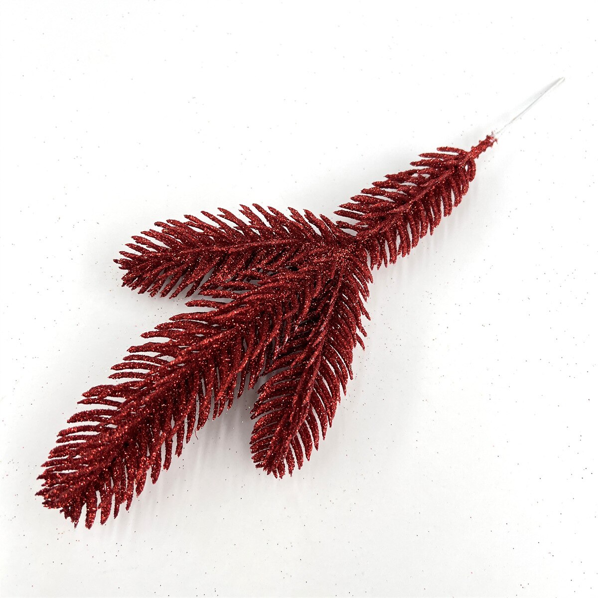 18cm Artificial Pine Branch Ornament Christmas Decoration Christmas Decorative Flower Xmas Decor Christmas Tree Accessories