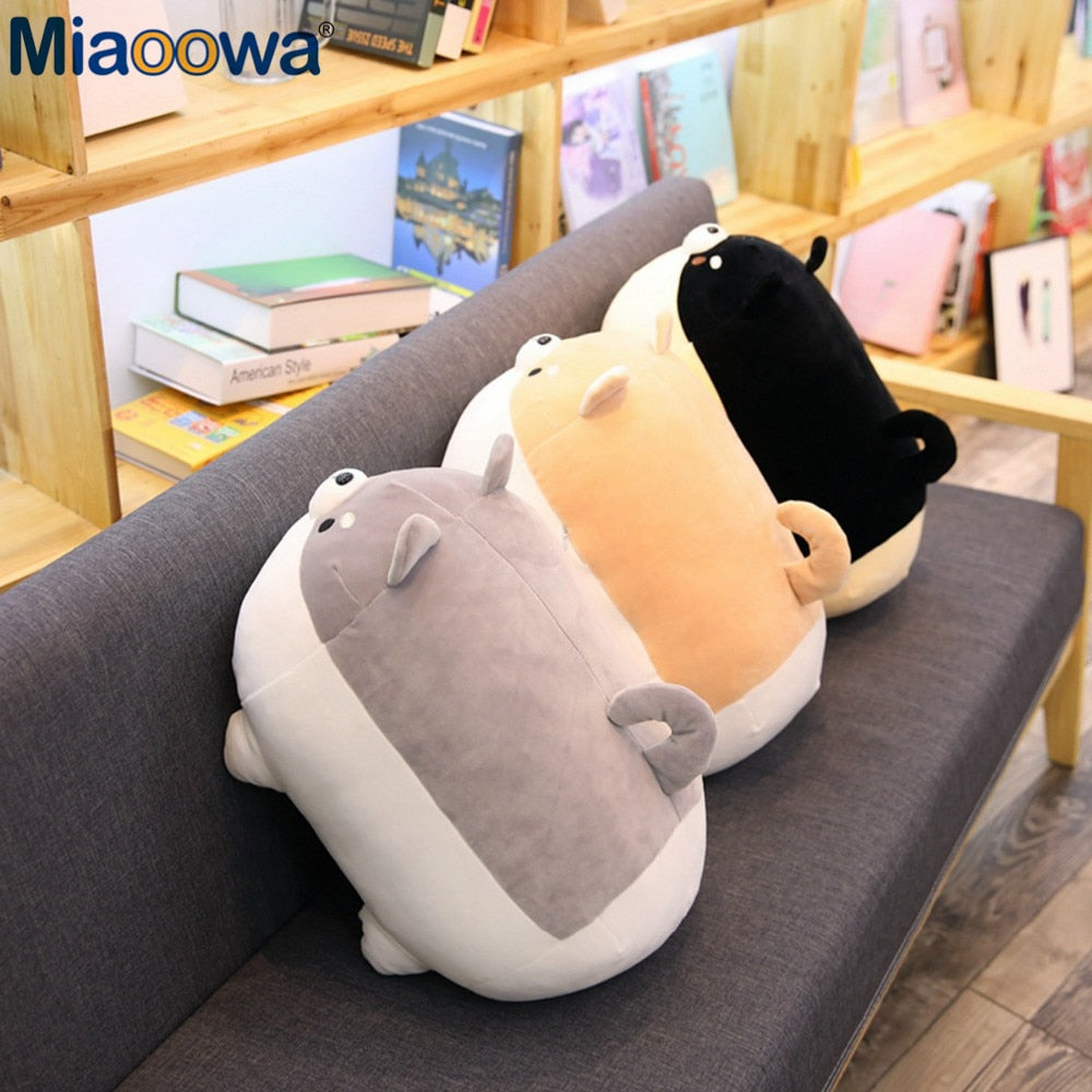 New 40/50cm Cute Shiba Inu Dog Plush Toy Stuffed Soft Animal Corgi Chai Pillow Christmas for Kids Kawaii Valentine Present