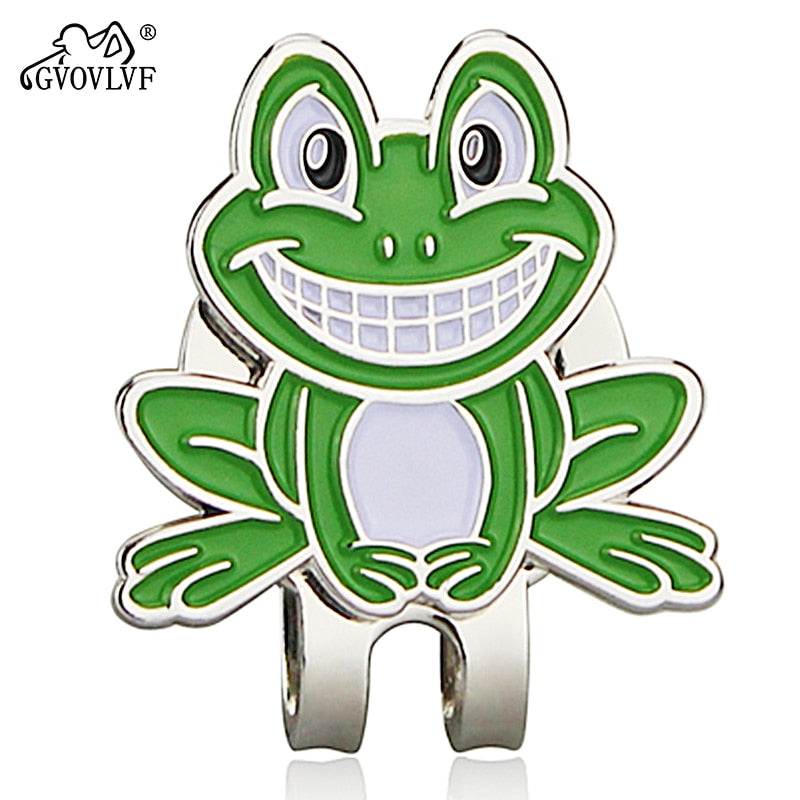 New Golf Ball Mark+Golf Hat Clip Magnetic Alloy Marker Golf Accessories Eagle Tiger One Putter Flog Wine Glass Lucky Clover