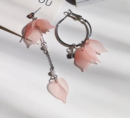 Trendy Earrings Flowers Stud Earrings for Women Vintage Creative Temperament Contracted Woman Stud Earrings Fine Jewelry