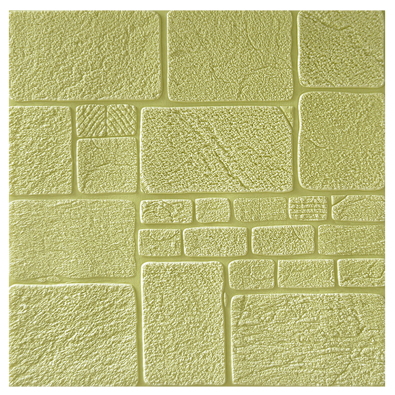 3D Wall Stickers Thick Sandstone Self-Adhesive Wallpaper Brick Pattern Collision Living Room Wall Stickers Bedroom Net Red Room