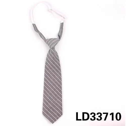 Fashion Women Neck Tie for Christmas Cotton Boys Girls Ties Slim Plaid Necktie for Casual Novelty Tie Rubber Neckties
