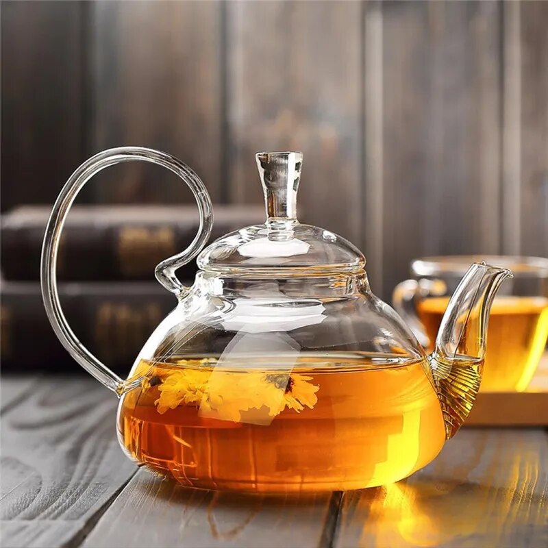 High Borosilicate Heat-Resistant Glass Teapot Chinese Glass Teapots Household Hi