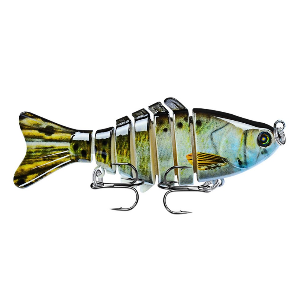 10cm 15.2g Wobblers Pike Fishing Lures Artificial Multi Jointed Sections Artificial Hard Bait Trolling Pike Carp Fishing Tools
