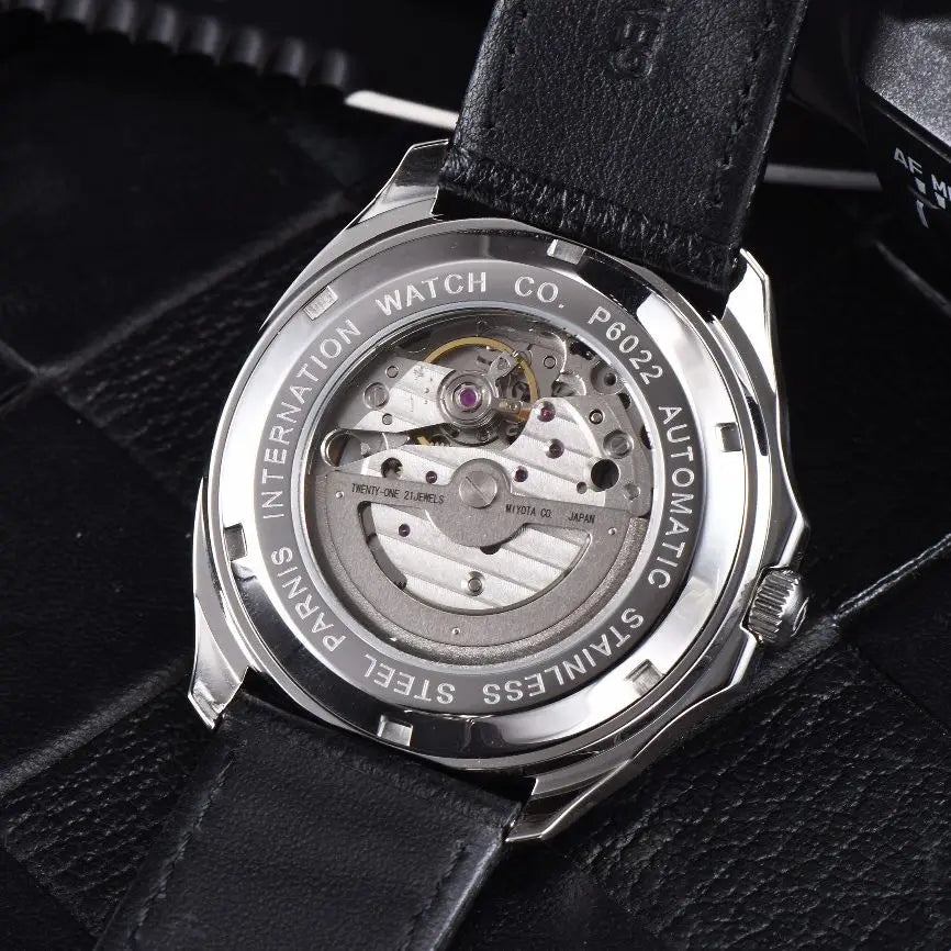 Fashion Parnis 40mm Automatic Watch Minimalist Men Miyota Sapphire Crystal Mechanical Sports Watches Relogio Masculino Man