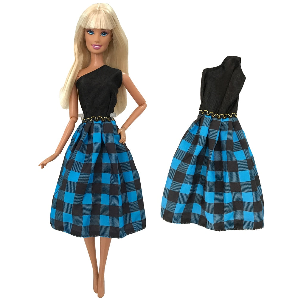 NK 1x Doll Ballet Dress for Barbie Doll Fashion Party Skirt Dollhouse Dancing Clothes for 1/6 BJD FR Doll Accessories Toys JJ