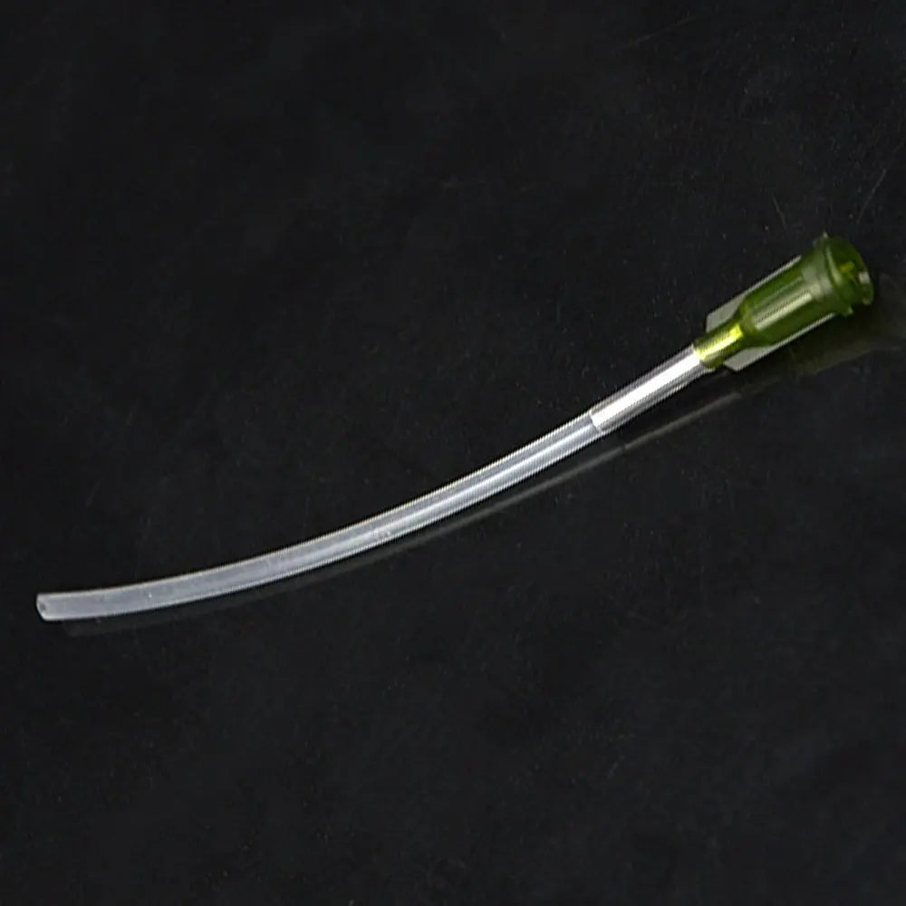 5 Pack - Little Bird Oral Gavage Needle (Outer Diameter= 3mm) 3.5inch(90mm) Long Silicone Soft Tube (Without Syringe)