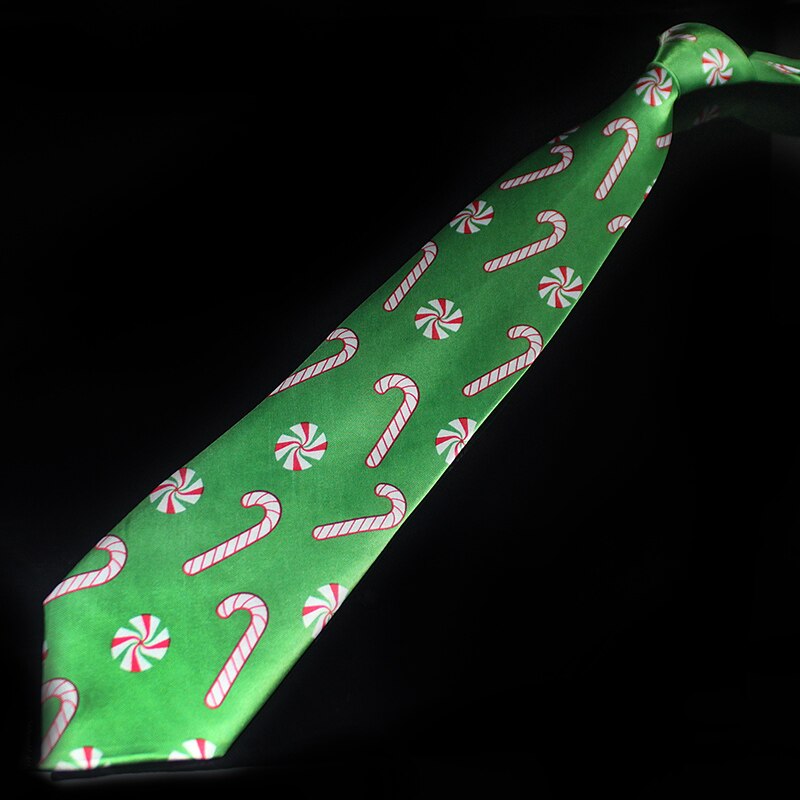 Novelty Design Christmas Ties Red Good Quality Printed Necktie Halloween Christmas Tree Snowman Elk Tie for Men Christmas
