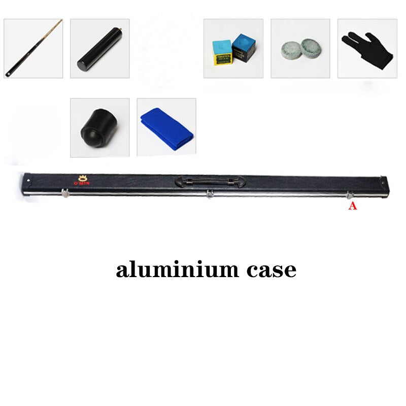 WOLFIGHTER O'Min Legend Handmade 3/4 Snooker Cue Case Set 9mm 9.5mm 10mm Tips China