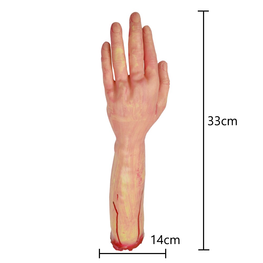 1Pc Halloween Horror Bloody Human Heart Brain Foot Arm Finger Halloween Decoration Halloween Party Haunted House Escape Ornament