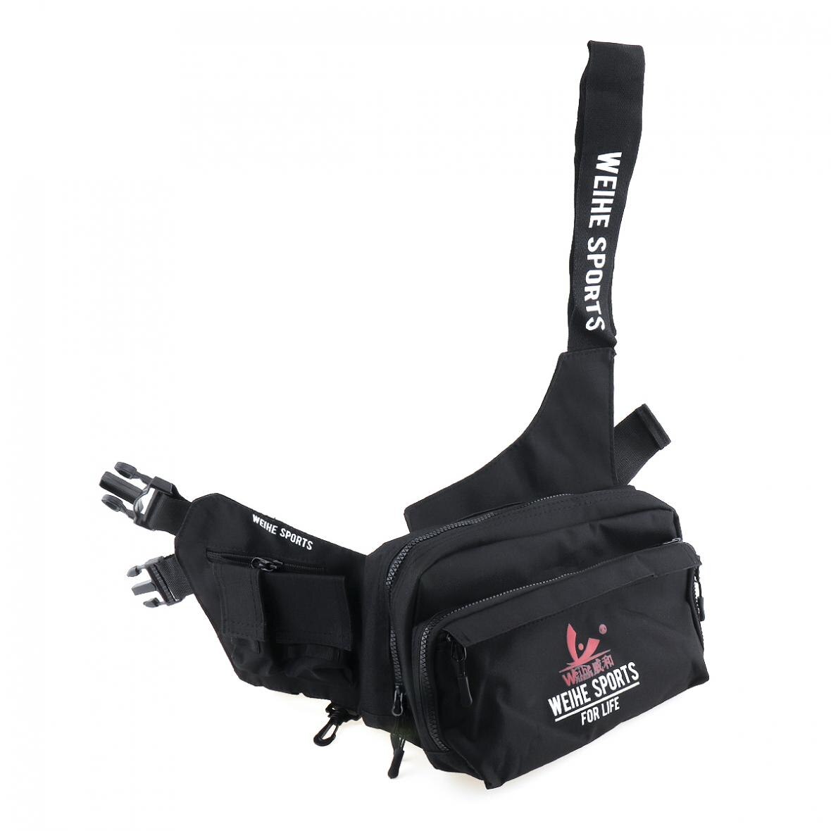3 Layer Large Capacity Durable Nylon Fishing Bag Messenger Waist Bag Waterproof Fishing Lure Reel Line Tackle Storage Bags