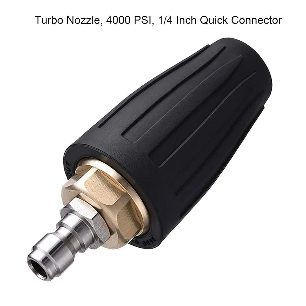 Pressure Washer Gun Adapter for Karcher K Series to 1/4'' Inch Quick Connect Fitting With Power Washer Spray Nozzle Tips