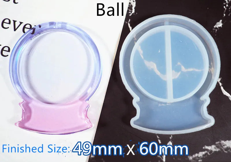 New Arrival Shaker Molds Milk Bottle UV Resin Epoxy Mold Magic Wand Oil Syringe Craft Tools