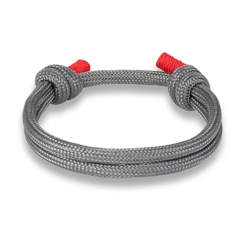 MKENDN New Arrival High Quality Braided Rope Multi-Layer Survival Bracelets Men Trendy Simple Coloful Male Braid Anklets Women
