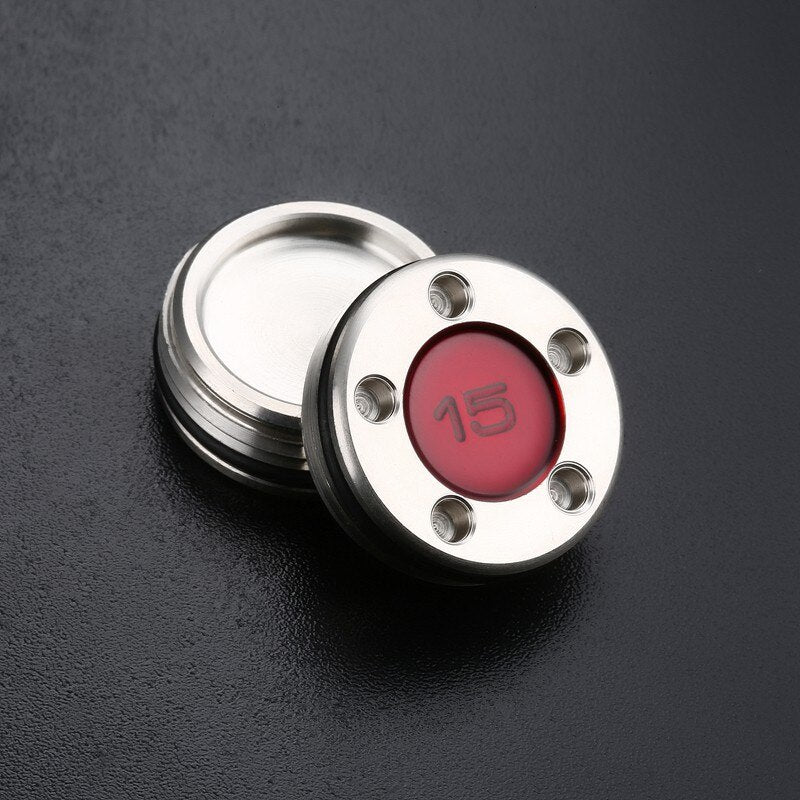 New Custom Red Sliver Number Weights for Scotty Putters a Pair of X 10g 15g 20g 25g 30g 35g 40g