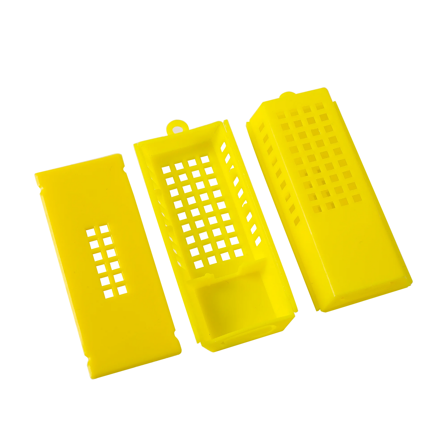 4 Pcs New Bee Cages Beekeeping Transport Cages Lengthened Yellow Prisoners Wang Cage Bee Tools