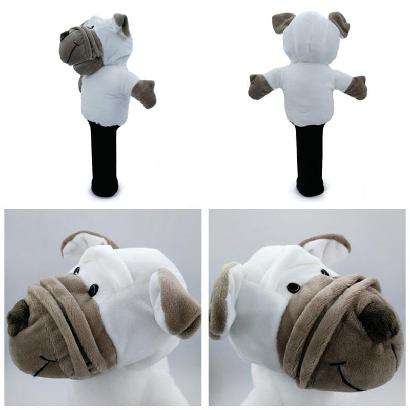 All Kinds of Animals Golf Head Covers Fit Up to Fairway Woods Men Lady Golf Club Cover Mascot Novelty Cute
