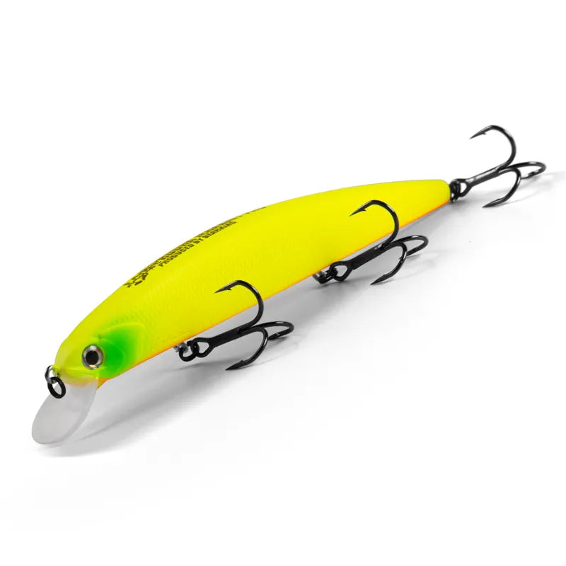 BEARKING for Artificial Fishing Lures Minnow Quality Wobblers Baits 13cm 21g Suspending Hot Model Crankbaits Popper