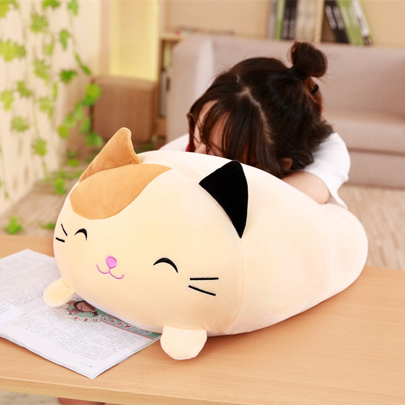 9 Styles Animal Sweet Dinosaur Pig Cat Bear Plush Toy Soft Cartoon Panda Hamster Elephant Deer Stuffed Doll Baby Pillow
