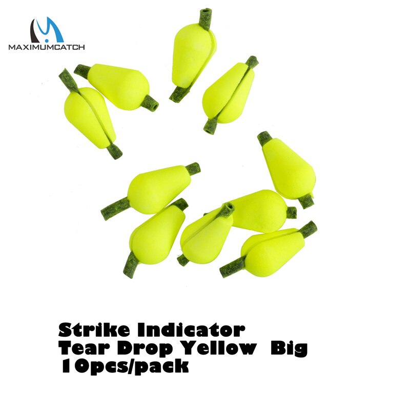 Maximumcatch Self-Adhesive Float Foam/Plastic Stick on/Tear Drop/Bobber/Tube Strike Indicator Fly Fishing Accessory
