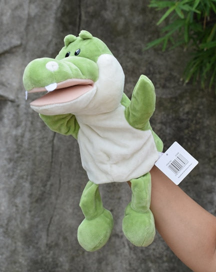 Animal Glove Puppets Adults Hand Living Puppet Dog Theater Doll Toys Plushies Story Talking Muppet Show Muppets Family Toy
