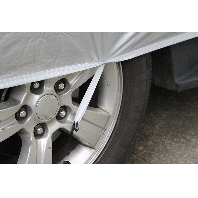 Buildreamen2 Universal Car Cover Sunshade Rain Snow Dust Frost Resistant Car-Cover UV-Anti Sun Dustproof