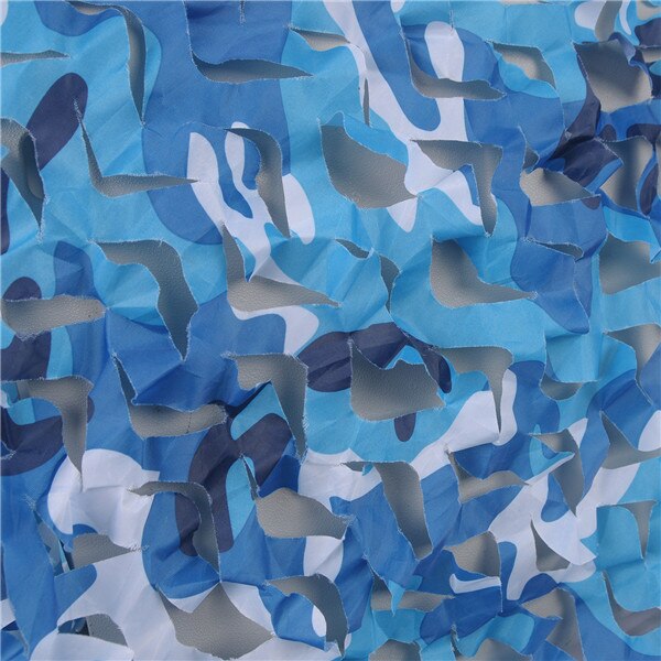 VILEAD Simple 1.5x6m Woodland Blue Green Desert Camouflage Nets Camo Netting Without Edge Binding Sun Shelter Car Cover