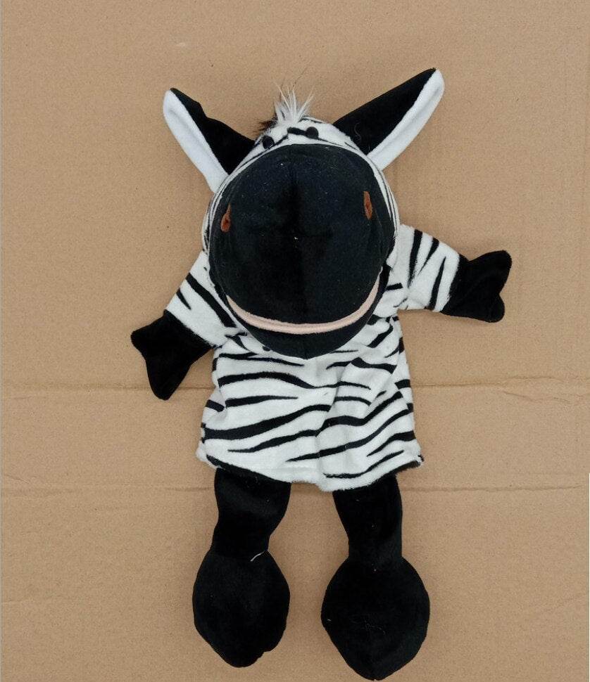 Animal Glove Puppets Adults Hand Living Puppet Dog Theater Doll Toys Plushies Story Talking Muppet Show Muppets Family Toy