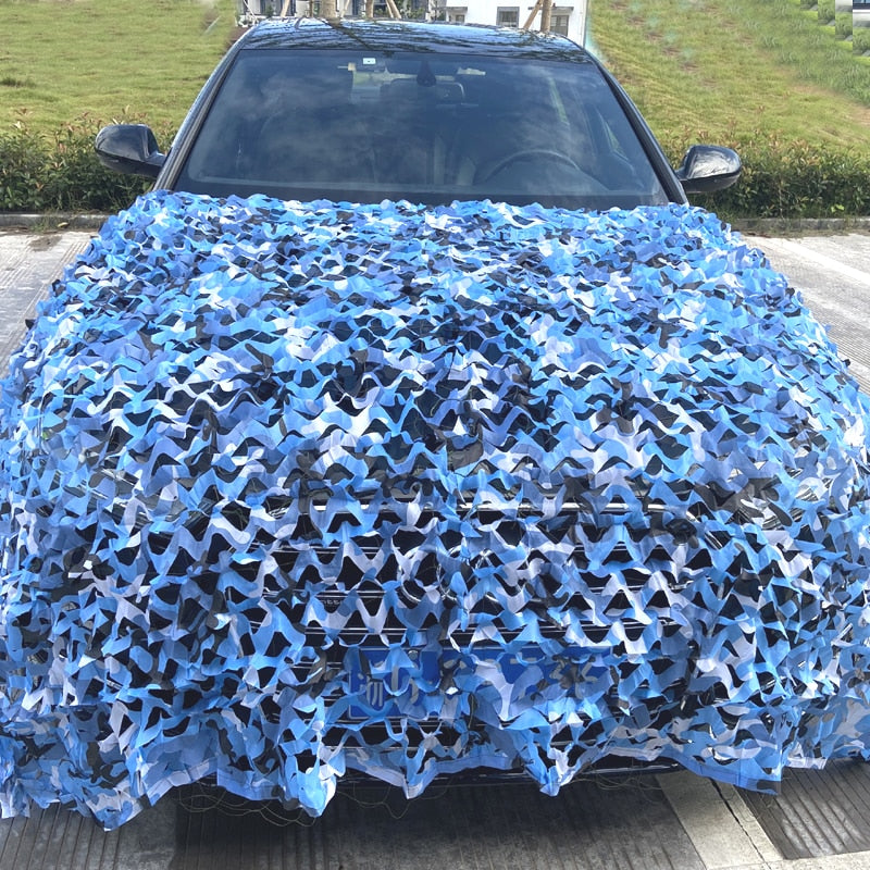 1.5x6m 2x3m Hunting Military Camouflage Nets Woodland Army Training Camo Netting Car Covers Tent Shade Camping Sun Shelter
