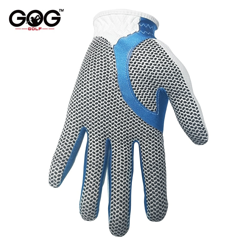 GOG Golf Gloves Professional Magic Tape Pu Slip-Resistant Design Breathable Left
