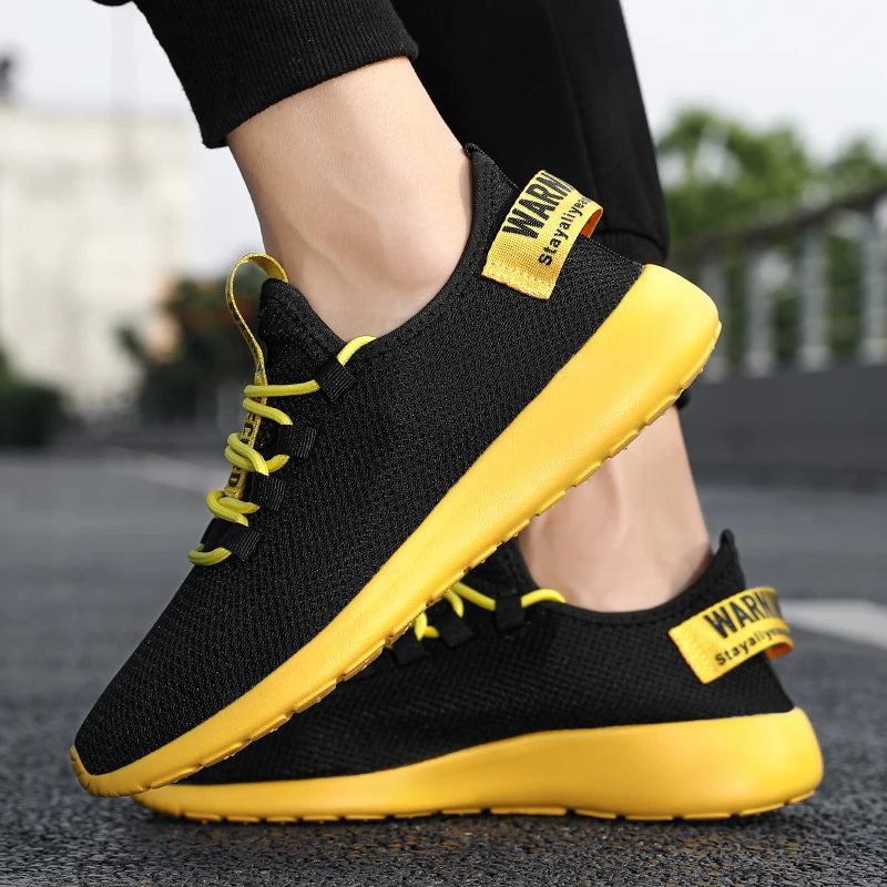 Men Vulcanize Shoes Sneakers Breathable Men Casual Shoes No-Slip Male Men Shoes Lightweight Tenis Masculino