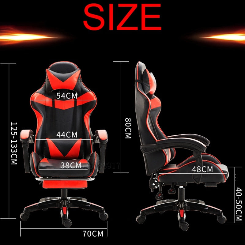 High Quality Gaming Chair Boss Chairs Ergonomic Computer Game Chairs for Internet Household Adjustable Reclining Lounge Chair